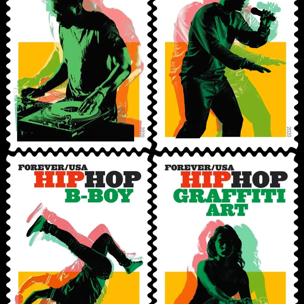 2020 USPS Hip Hop First-Class Forever Stamps