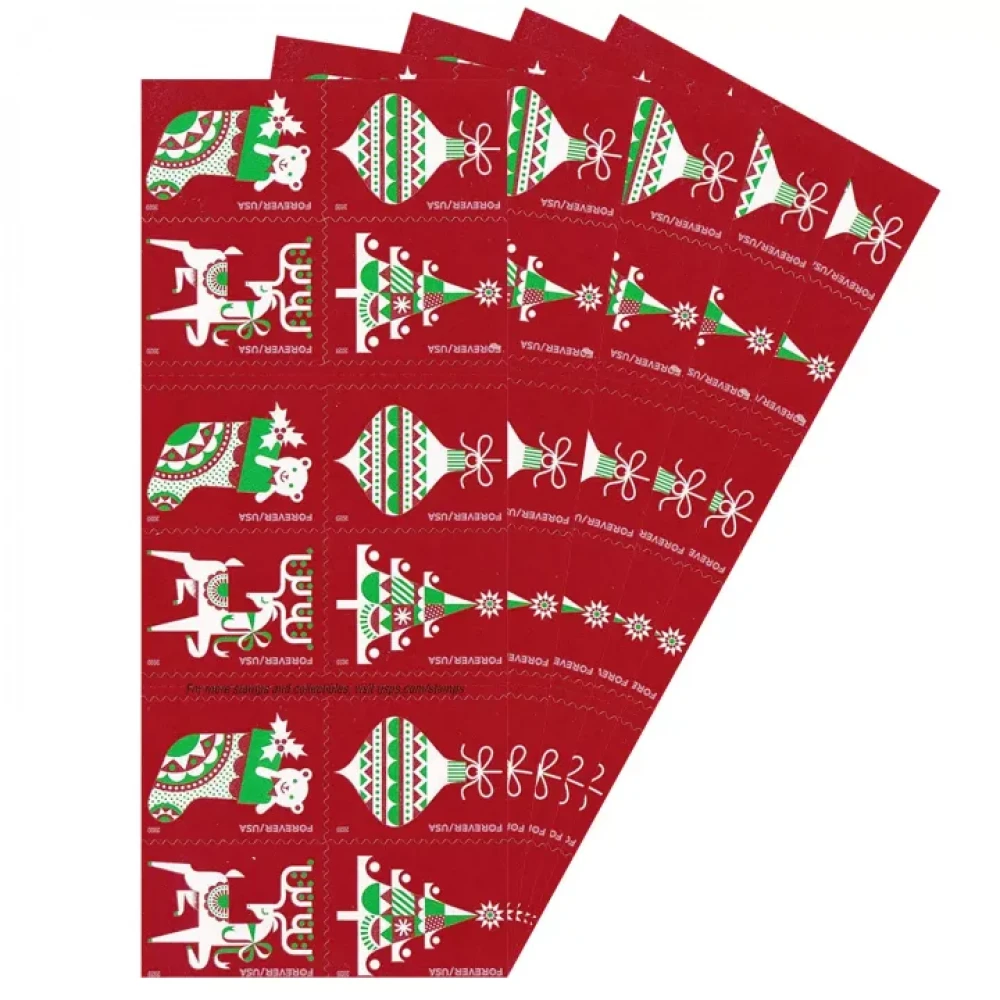 (2020) USPS Holiday Delights Forever Stamps
