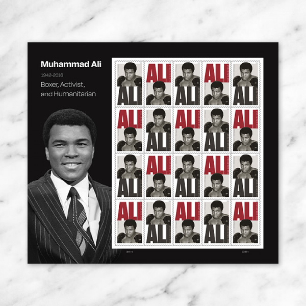 (2026) Muhammad Ali Stamps, Sheet of 20