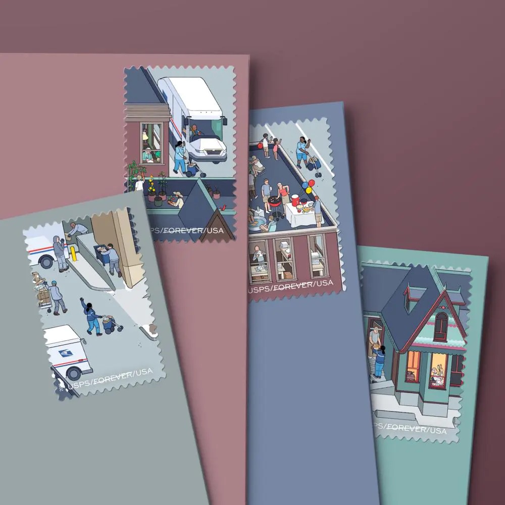 2025 Years of Delivering Stamps, Sheet of 20